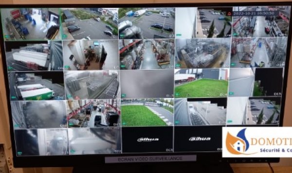 Installation de vidéosurveillance dans un local professionnel à Langon
